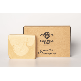 Green Tea & Lemongrass: Indulging Goat Milk Soap Bar - (Available in 50g & 100g)